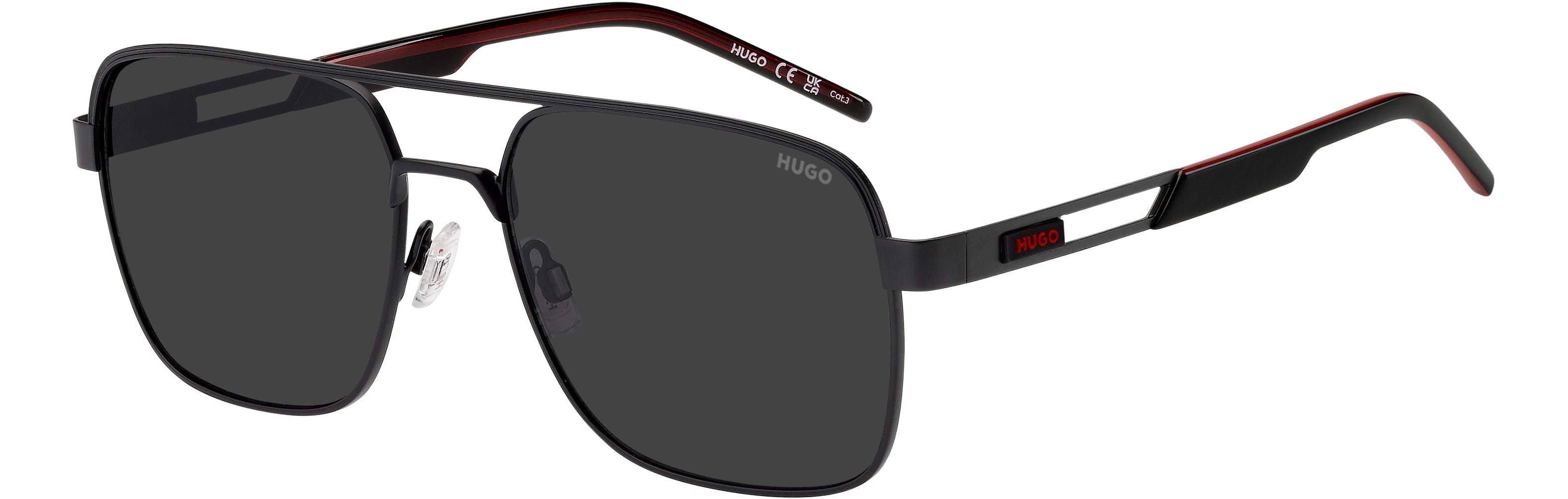Hugo HG 1384/S/US Noir Mat — vue 1