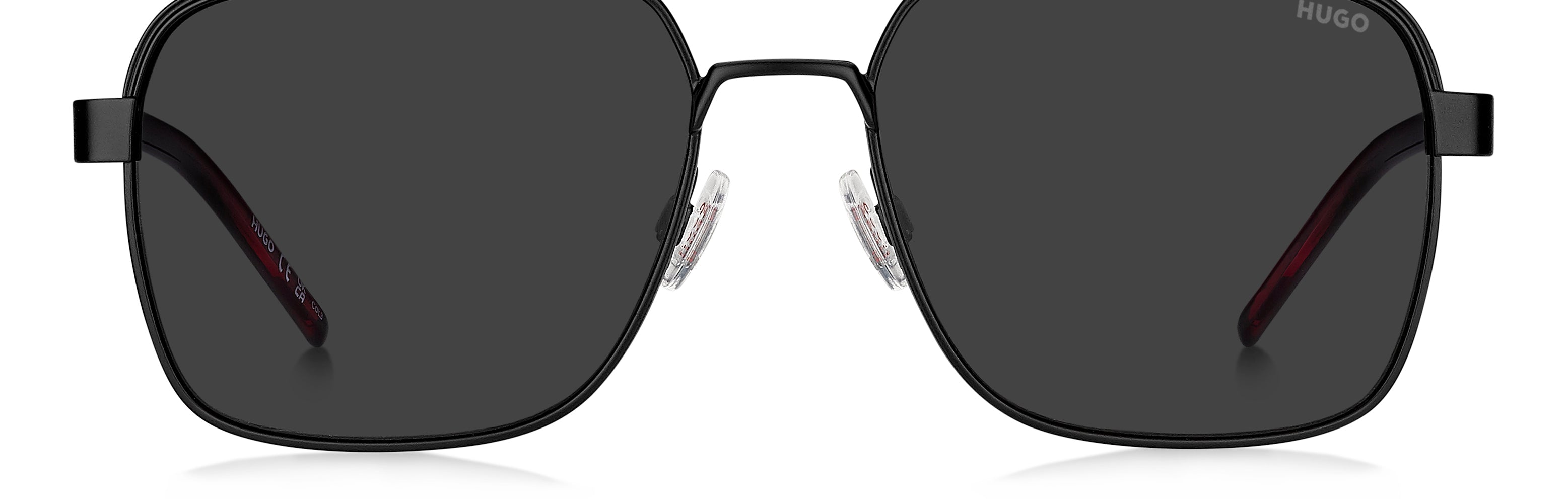 Hugo HG 1384/S/US Noir Mat — vue 3