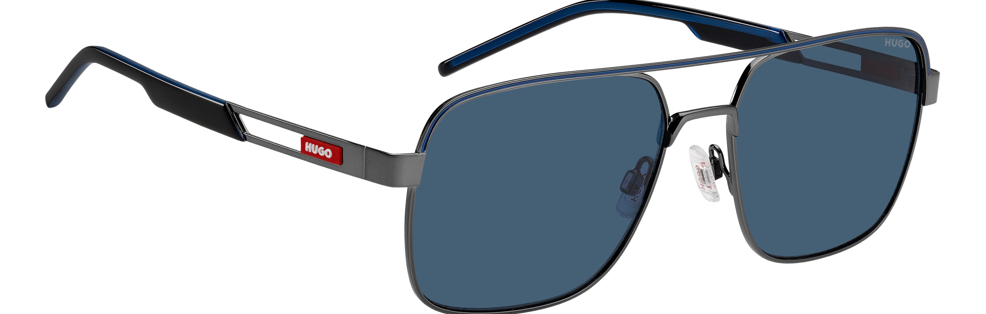 Hugo HG 1384/S/US Ruthénium Noir Foncé — vue 2