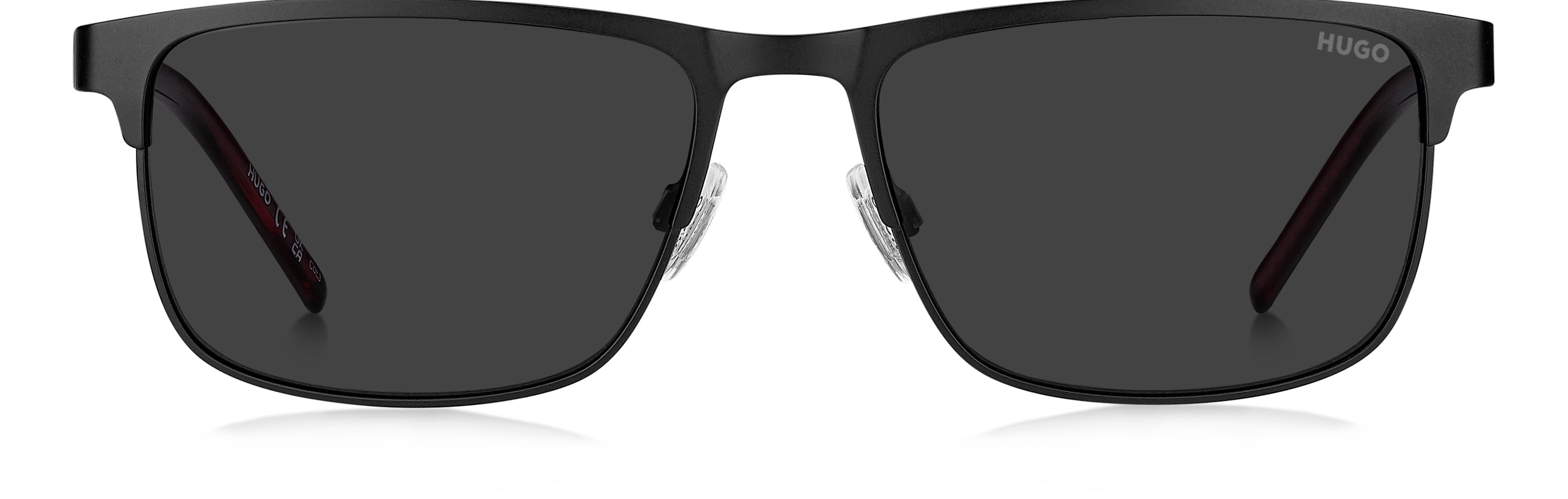 Hugo HG 1385/S/US Noir Mat — vue 3