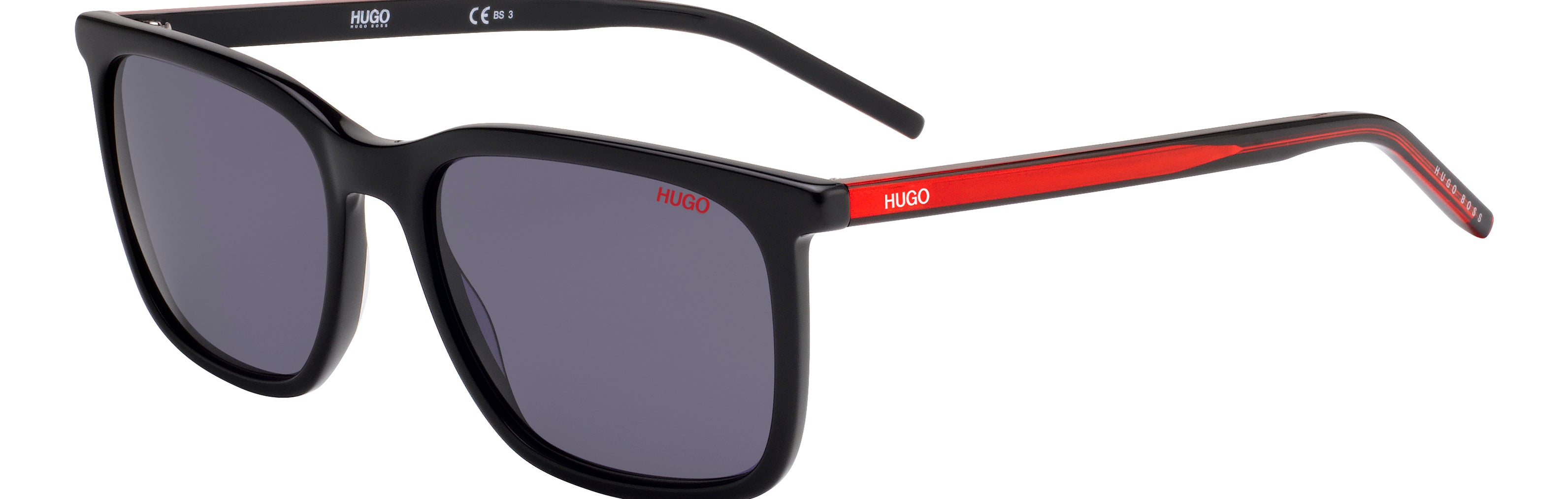 Hugo HG 1027/S/US Noir Rouge — vue 1
