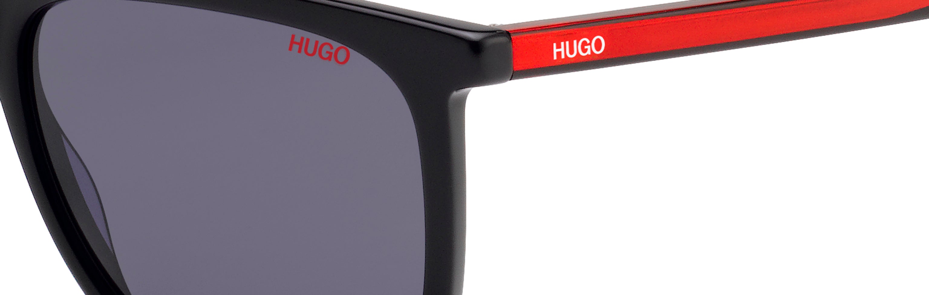 Hugo HG 1027/S/US Noir Rouge — vue 3