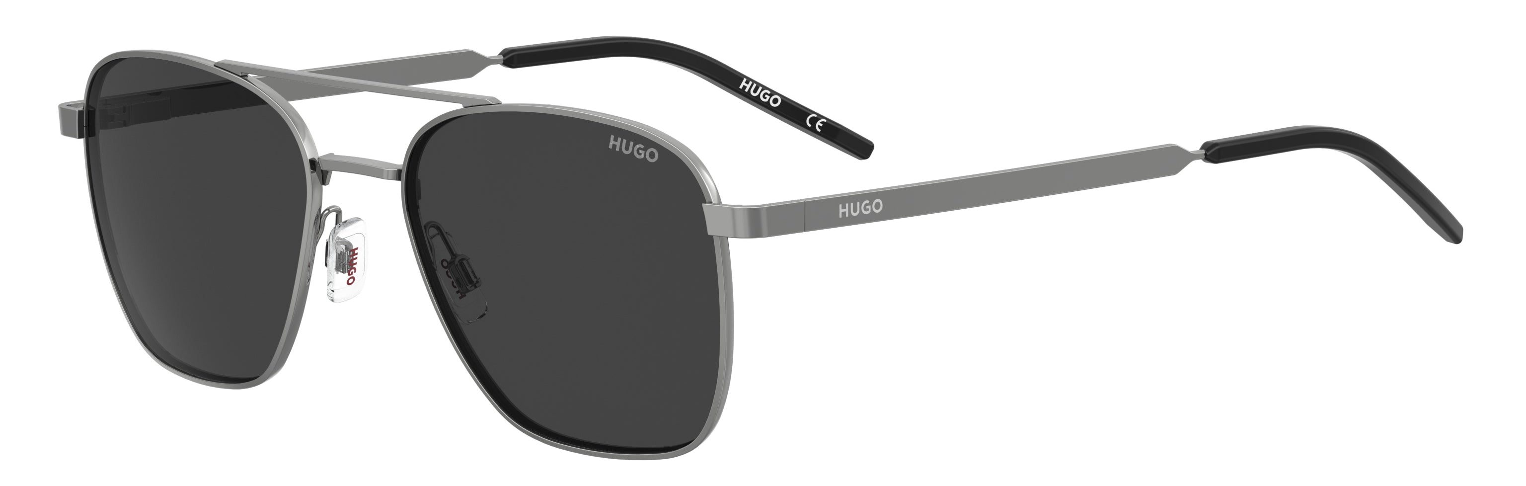 Hugo HG 1034/S Ruthénium Gris — vue 1