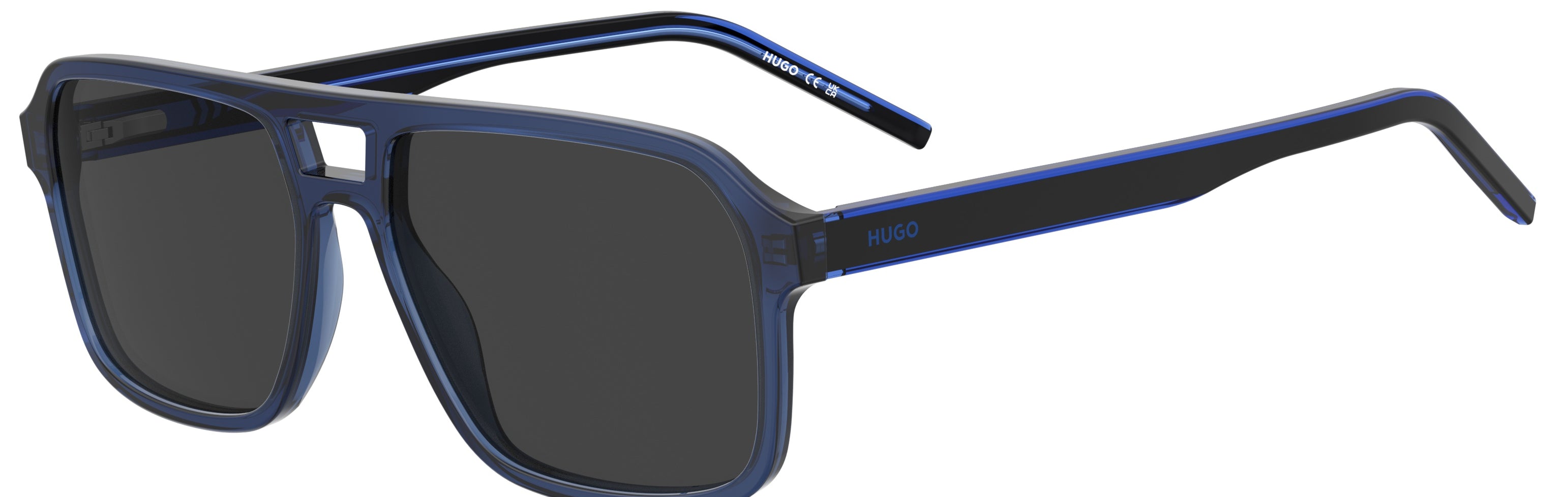 Hugo HG 1299/S Noir Bleu — vue 1