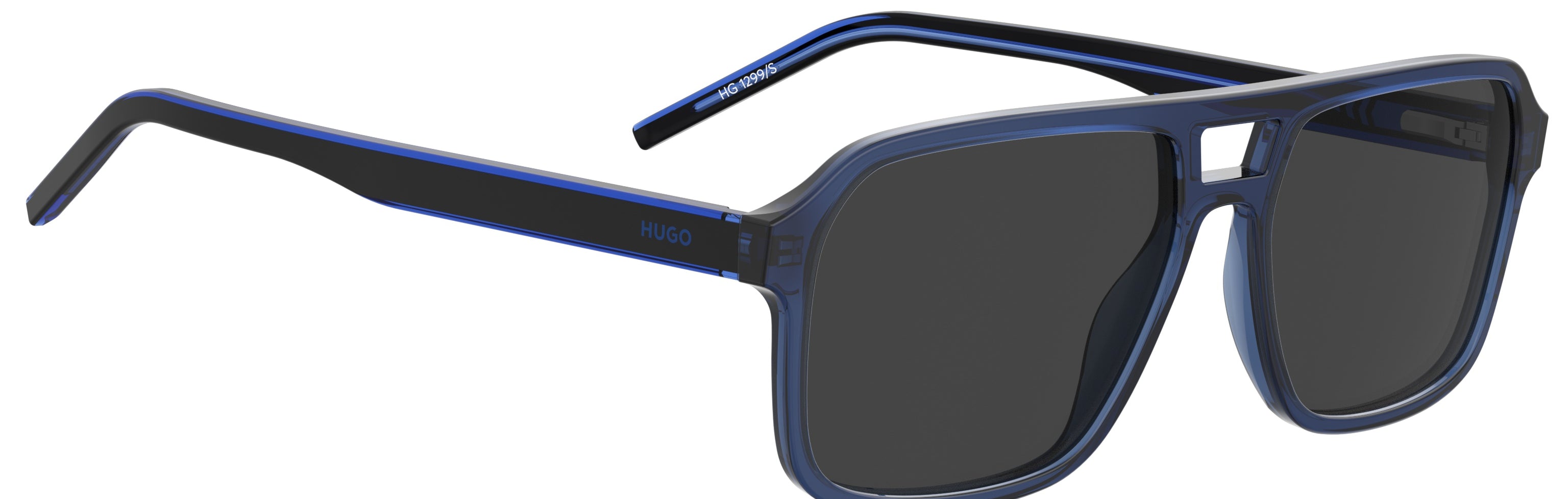 Hugo HG 1299/S Noir Bleu — vue 2