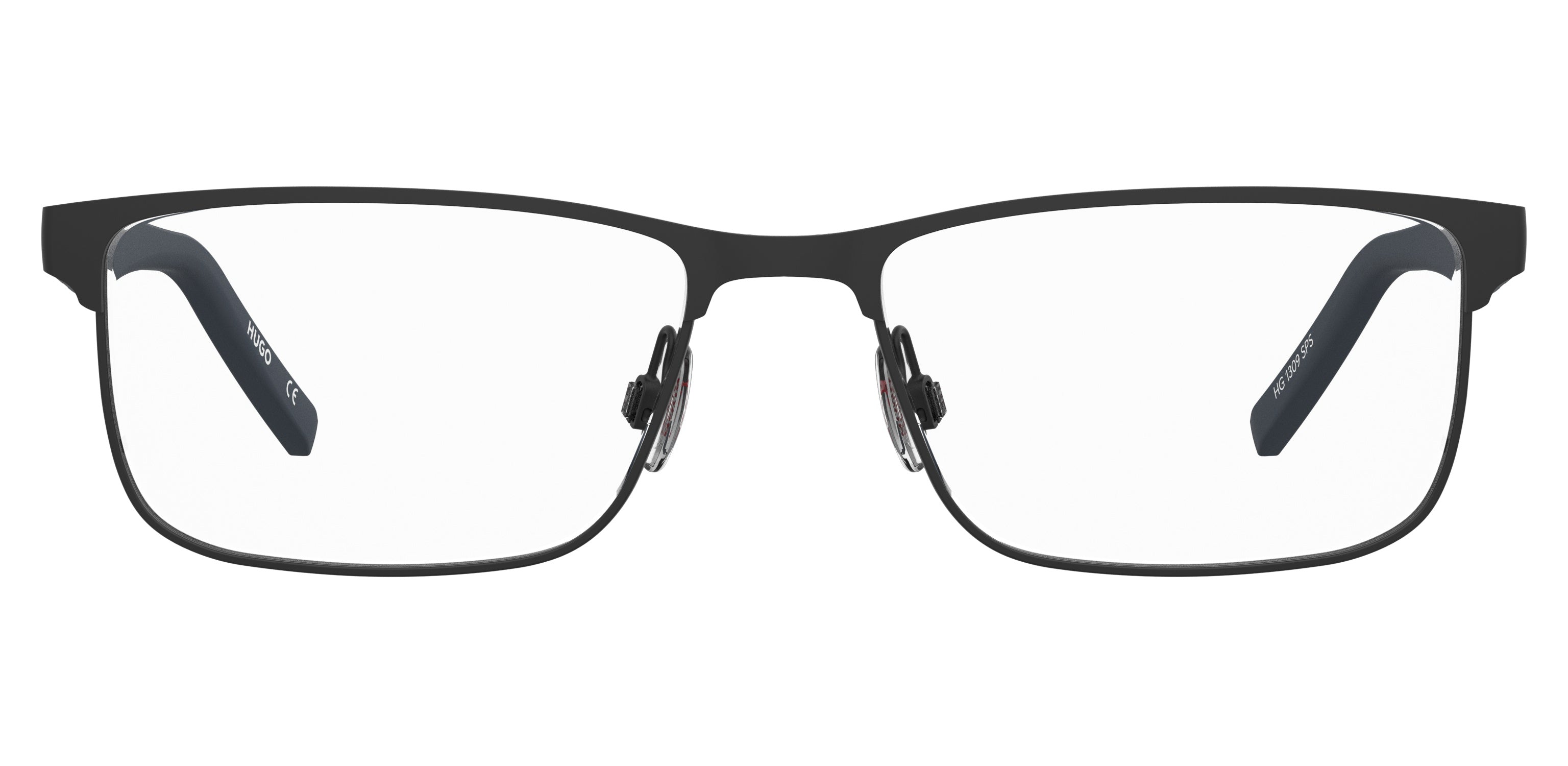 Hugo HG 1309 SPS Noir Bleu Mat — vue 2