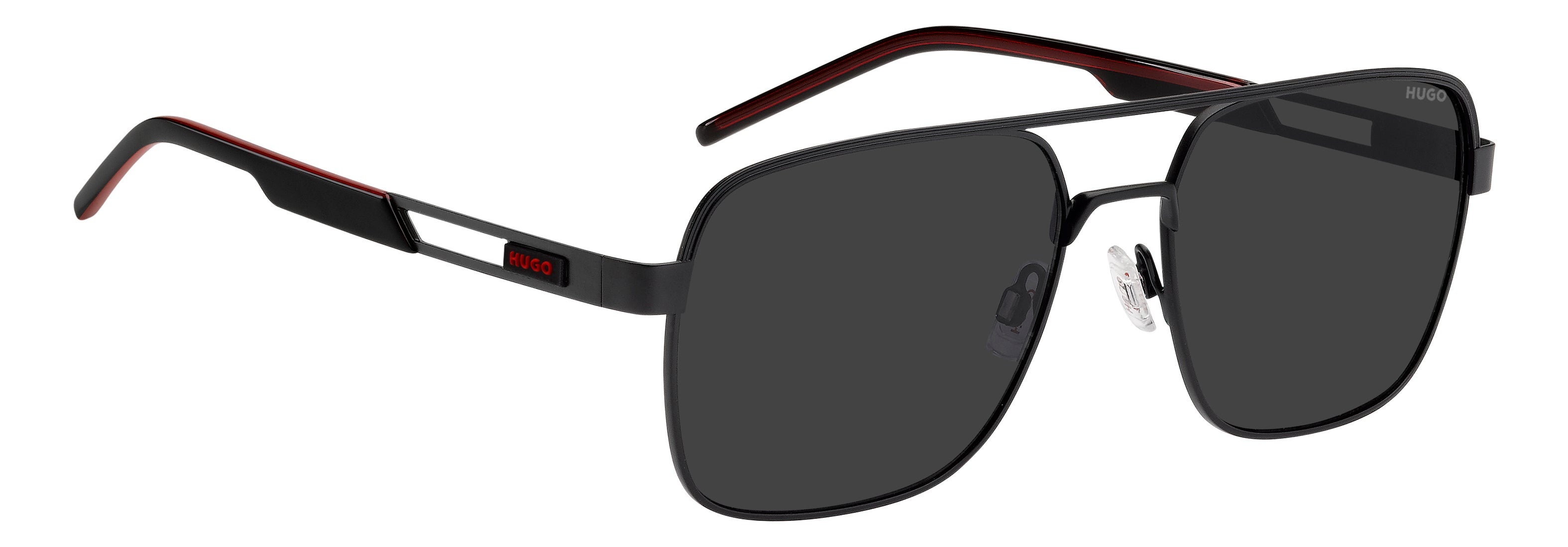 Hugo HG 1384/S/US Noir Mat — vue 2
