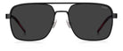 Hugo HG 1384/S/US Noir Mat — vue 3