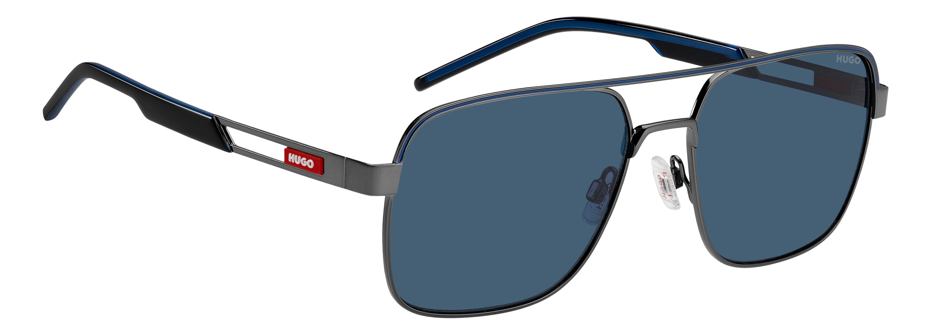 Hugo HG 1384/S/US Ruthénium Noir Foncé — vue 2