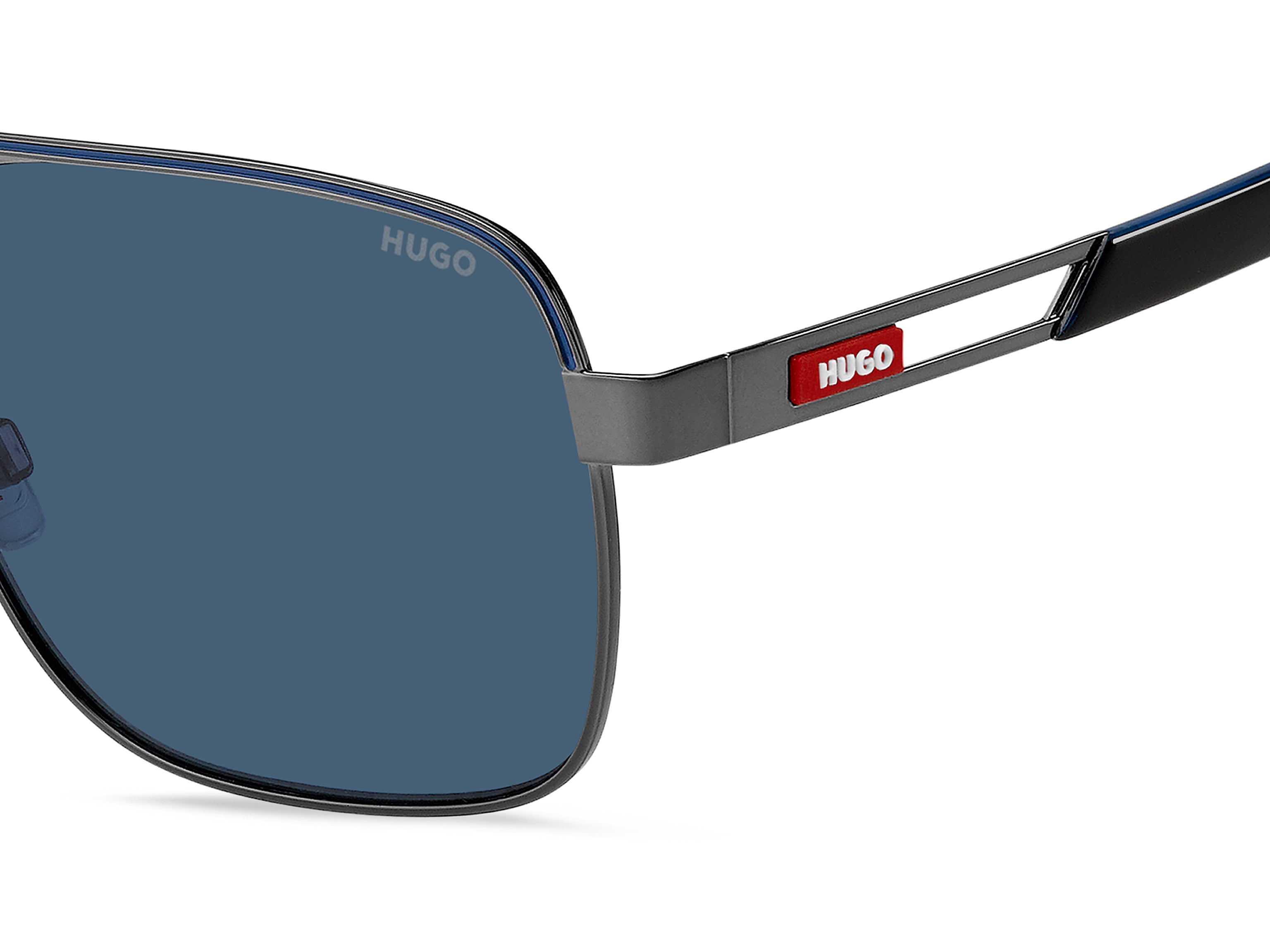 Hugo HG 1384/S/US Ruthénium Noir Foncé — vue 4