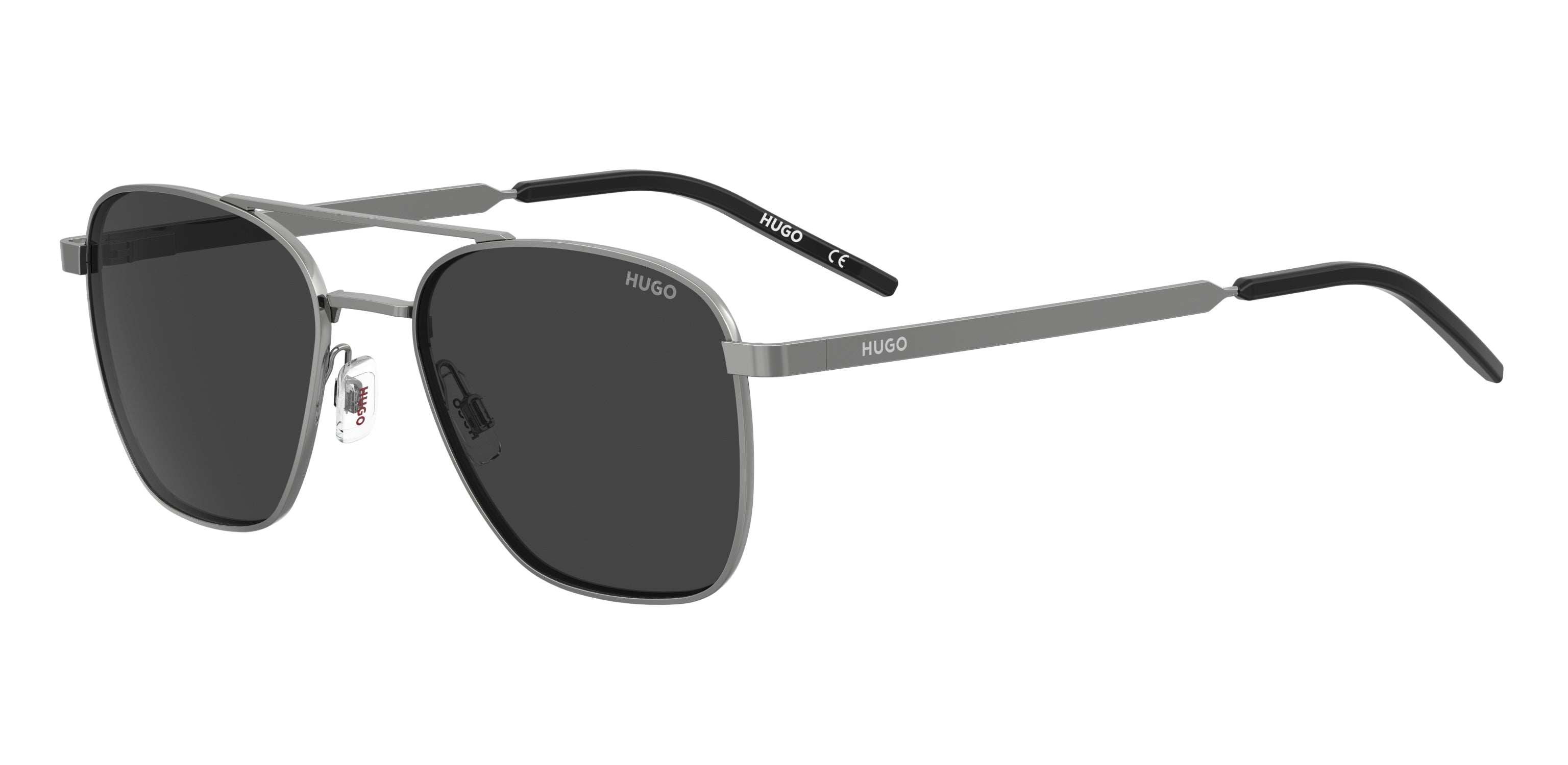 Hugo HG 1034/S Ruthénium Gris — vue 1
