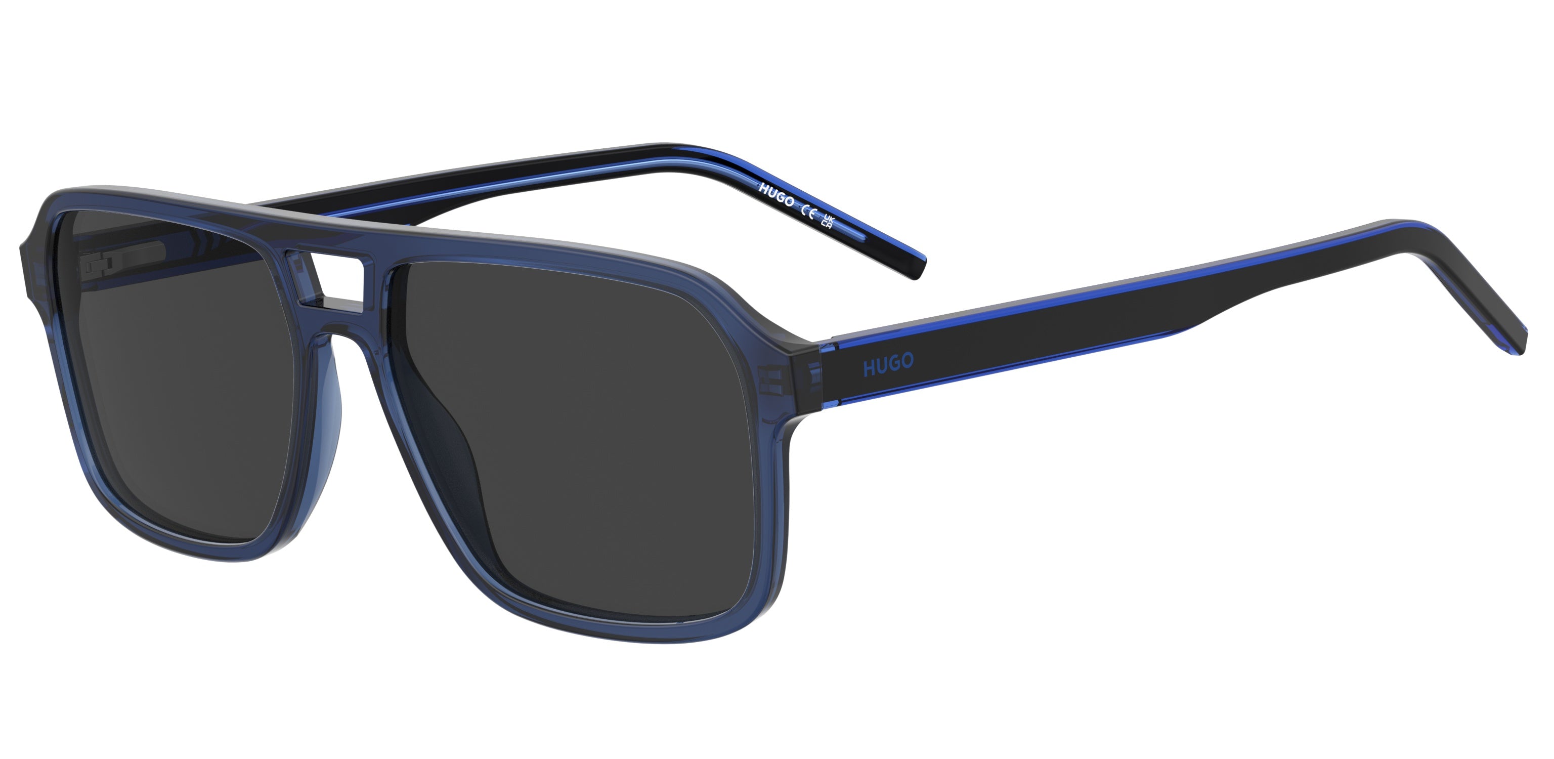 Hugo HG 1299/S Noir Bleu — vue 1